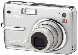 Digitalkameror - Ultrakompakta Pentax Optio A20